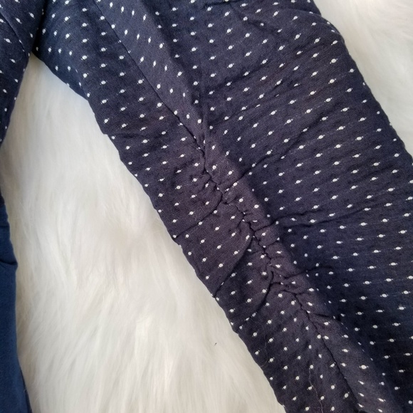 SOLD Blue White Dotted Blazer - Picture 5 of 7